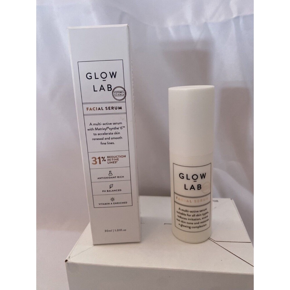 Glow Lab Facial Multi-Active Serum Accelerate Skin Renewal and Smooth Fine Lines